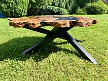Nábytok - Konferenčný stolík z 300 ročnej olivy - 15831393_