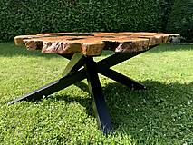Nábytok - Konferenčný stolík z 300 ročnej olivy - 15831396_