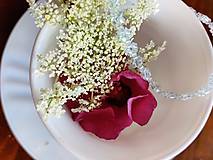 Náramky - Náramok - Ľadové kvety - 15830407_