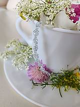 Náramky - Náramok - Ľadové kvety - 15830411_