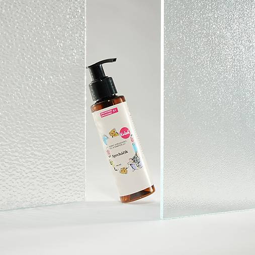 Jemný sprchovací gél a šampón 2v1 Kvitok – Sprcháčik 100 ml