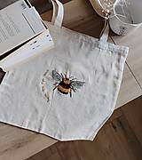 Iné tašky - plátená taška - tisícročná včela - 15830690_
