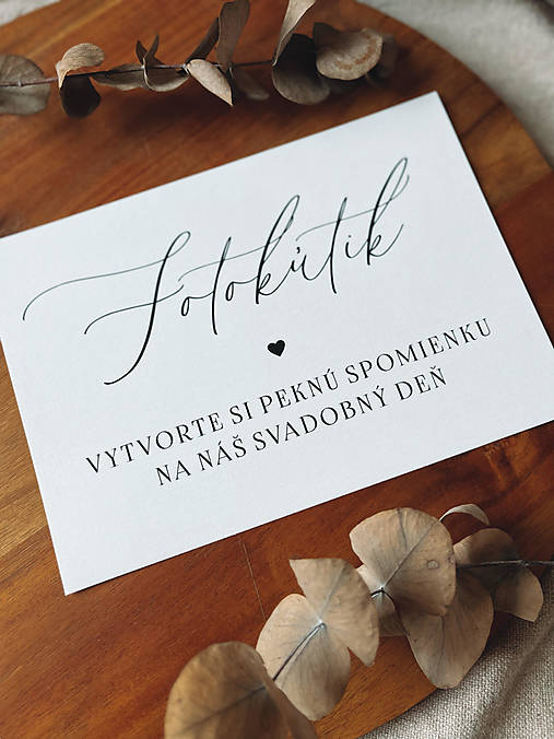 Papiernictvo - Fotokútik A5 - Kartička  - 15832775_