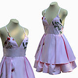 Šaty - Ružové šaty MILLA - 15833053_