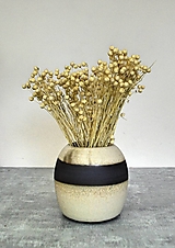 Dekorácie - Váza matná piesková - 15832811_