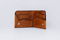 Pánske tašky - Kráľ hôr - Pánska kožená peňaženka - 15837406_