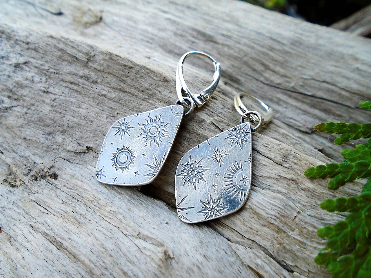 Strieborne náušnice Ag925 Hviezdokopa