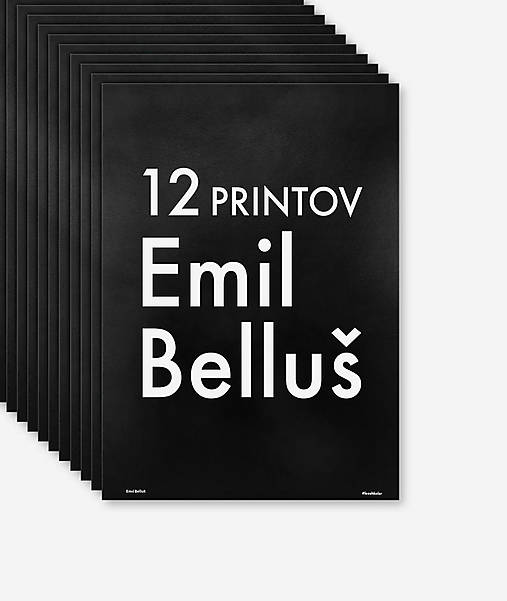 Printy Emil Belluš (Komplet 12 stavieb)