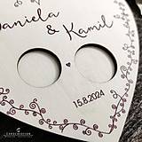 Prstene - Tácka pod prstienky brečtan - 017 - 15839982_