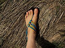 Ponožky, pančuchy, obuv - Barefoot sandále Bystrohlavské - 15841300_