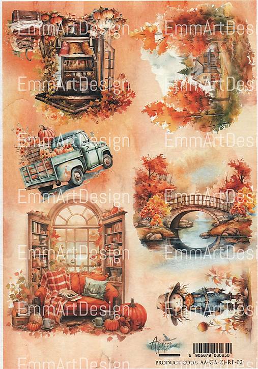 Papier - Ryžový papier GA 02/ A4 - 15842947_