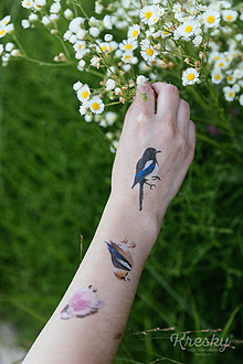 Tetovačky - Dočasné tetovačky - Vtáky (68) - 15844050_