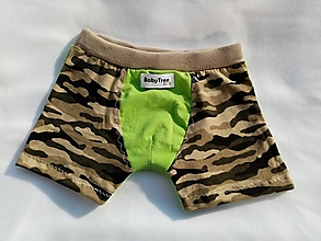 Detské oblečenie - Chlapčenské Boxerky "Jungle Camo" - 15844414_