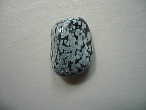 Minerály - Troml. - obsidián vločkový 25 mm, č.18f - 15844933_