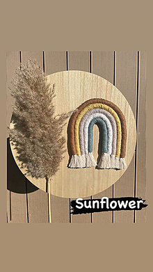 Detské doplnky - Dúha sunflower - 15844932_