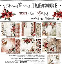 Papier - Scrapbook papier Christmas Treasure 12 x 12 - 15847069_