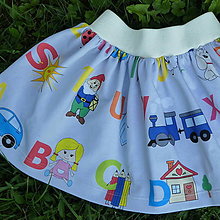 Detské oblečenie - Sukienka ABECEDA - 15846651_