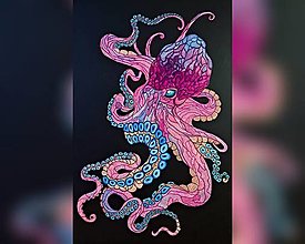 Dekorácie - Chobotnica Helenka♡ - 15845524_