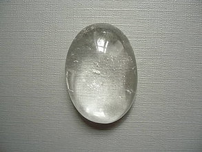 Minerály - Kabošon - křišťál 34 mm, č.7f - 15845887_