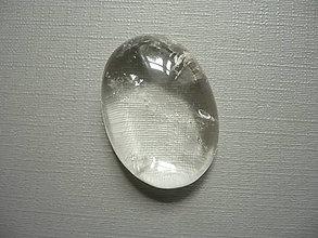 Minerály - Kabošon - křišťál 29 mm, č.14f - 15845903_