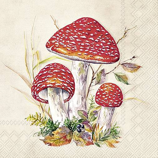 Papier - Servítka  M-280------- 25x25 cm - 15847671_