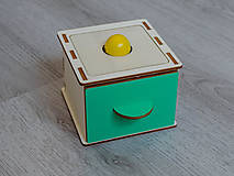 Hračky - Montessori drevená vkladačka 3v1 (Ružová) - 15847999_