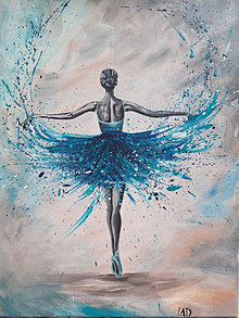Obrazy - Obraz baletka - 15847216_