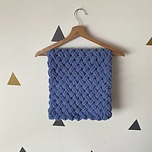 Detský textil - Háčkovaná deka ŠIMON - 15852660_