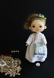 Hračky - Doplnky pre bábiku. Obojstranné madeirové šaty - 15851408_