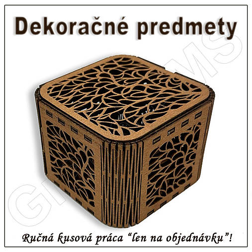 Nádoby - Dekoračná dóza - vzor I - 15851859_