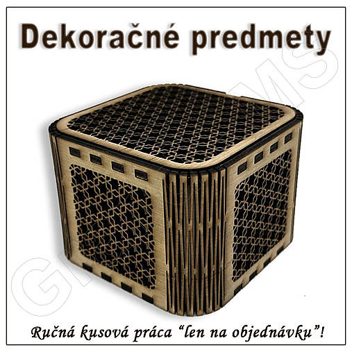 Nádoby - Dekoračná dóza - vzor J - 15851886_