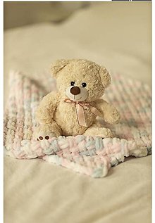 Detský textil - dečka namiesto mojkáčika : ružovo-sivo-biela pavučinka - 15855056_