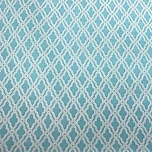 Textil - Tyrkysová so vzorom - 15854844_