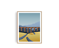Grafika - Chmarošský viadukt | Limitovaná edice - 15855841_