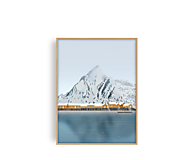 Grafika - Norsko - Zimní Lofoty | Limitovaná edice - 15855914_