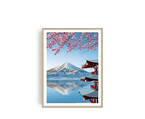  - Japonsko | Limitovaná edice (Print 30x40 cm (A3) - bílý okraj) - 15855716_