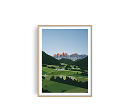 Grafika - Dolomity (Pohlednice 15x21 cm (A5)) - 15855727_