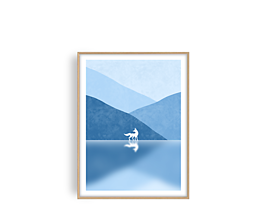 Grafika - Polární liška | Limitovaná edice - 15855990_