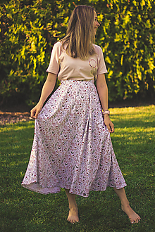 Sukne - Polkolová sukňa Meadow - 15857678_