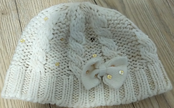 Detské čiapky - Handmade hačkovaná čiapka 40cm - 15855596_