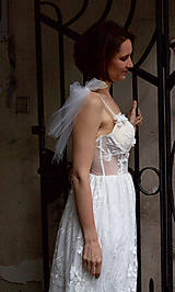 Šaty - Korzetové svadobné šaty - 15858492_