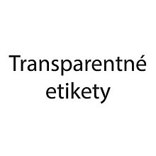 Úložné priestory & Organizácia - Transparentné nálepky - 15858110_