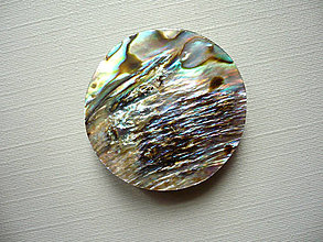Minerály - Kabošon - paua mušle 29 mm, č.10f - 15859553_