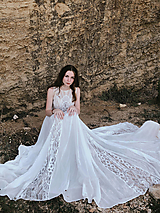 Šaty - svadobné šaty Freya 38-40 - 15860998_