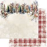 Papier - Scrapbook papier 12x12 Merry Christmas - 15862360_