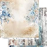 Papier - Scrapbook papier 12x12 In frosty colors - 15862688_