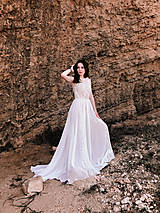 Šaty - svadobné šaty Freya 38-40 - 15861588_