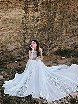 Šaty - svadobné šaty Freya 38-40 - 15861589_