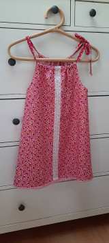 Detské oblečenie - Dievčenské bavlnené šaty _ rastiem s Tebou_ ružové - 15864135_