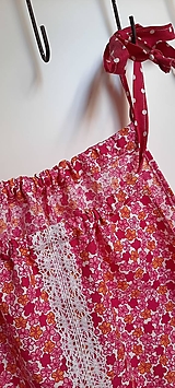 Detské oblečenie - Dievčenské bavlnené šaty _ rastiem s Tebou_ ružové - 15864139_